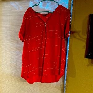 Apt 9 pink and white blouse